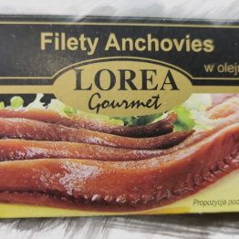 lorea filety anchovies w oleju roslinnym
